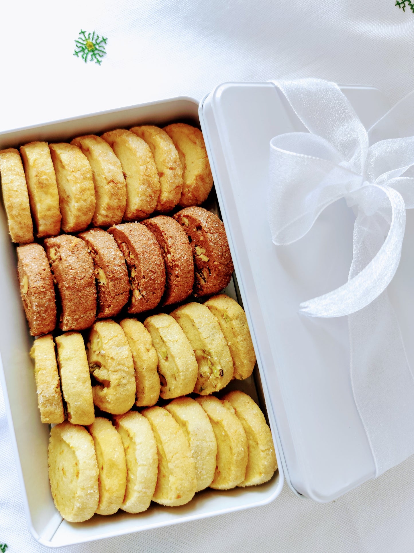 Diamond Shortbread Box