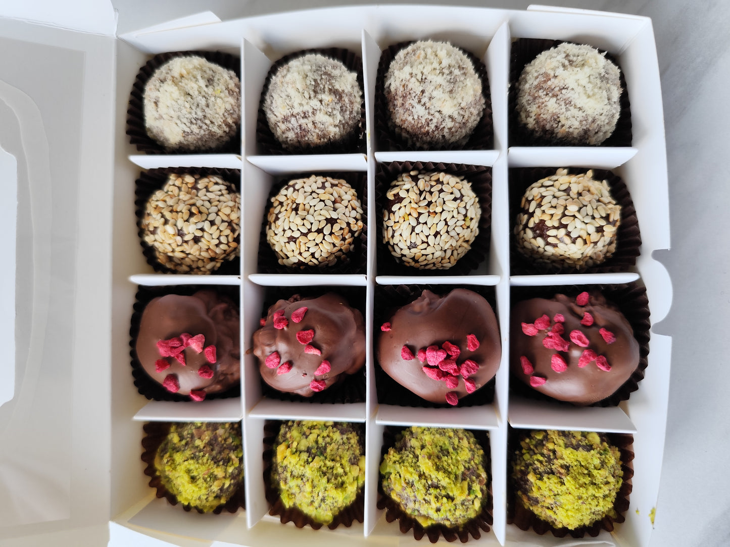 16 Date Truffles of Wholesome Goodness