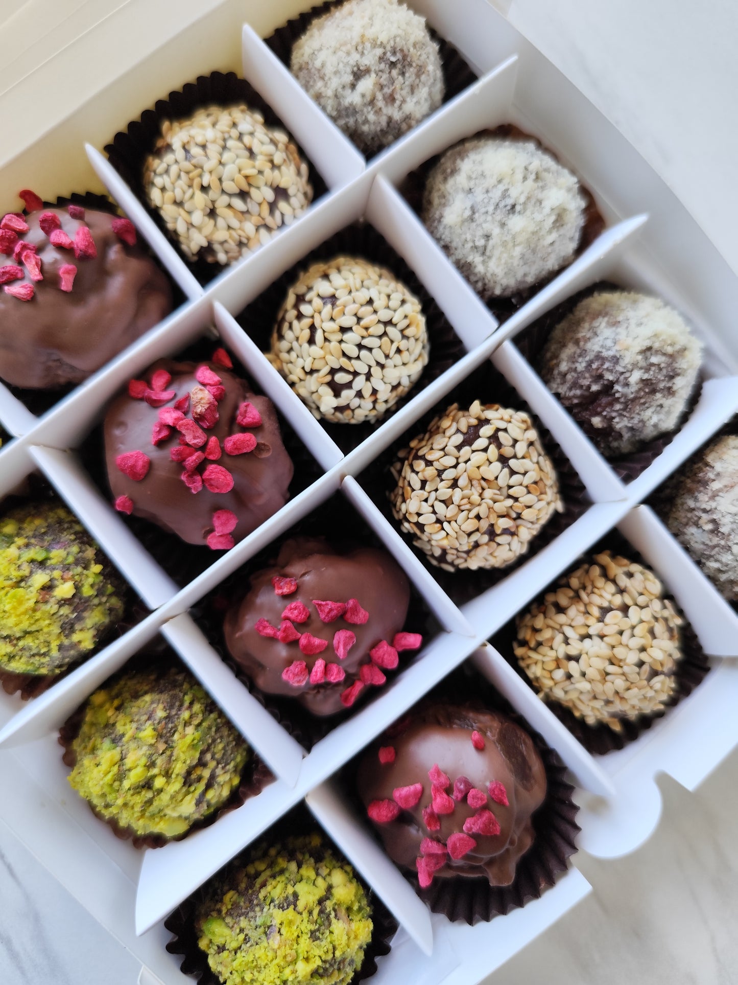 16 Date Truffles of Wholesome Goodness